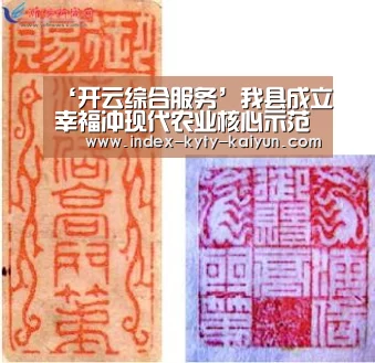 ‘开云综合服务’我县成立幸福冲现代农业核心示范区党支部