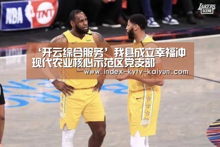 ‘开云综合服务’我县成立幸福冲现代农业核心示范区党支部(图2) 开云权威入口
